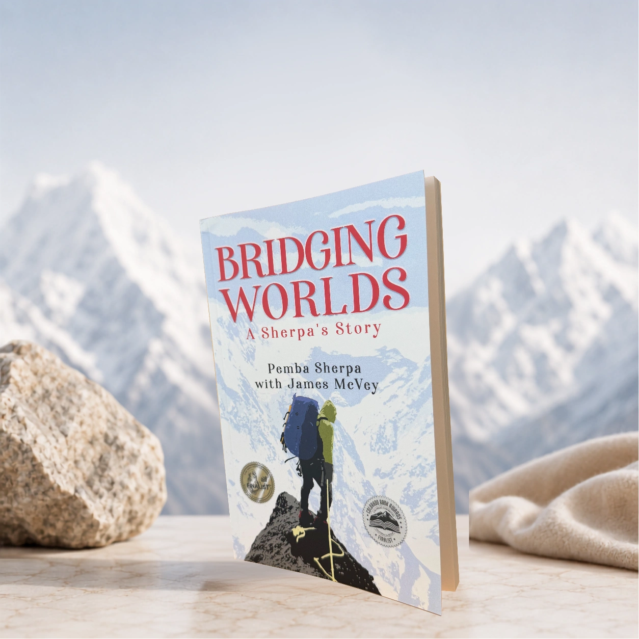 Bridging Worlds: A Sherpa’s Story by Pemba Sherpa with James McVey, Paperback Book
