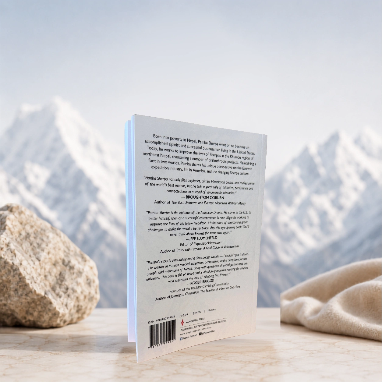Bridging Worlds: A Sherpa’s Story by Pemba Sherpa with James McVey, Paperback Book