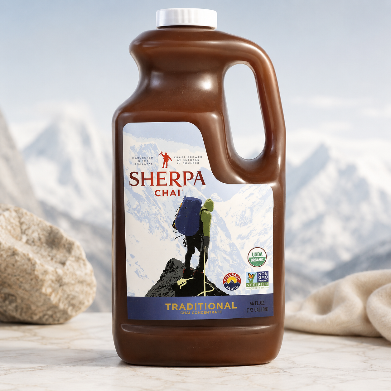 Traditional Sherpa Chai Concentrate, 64 oz